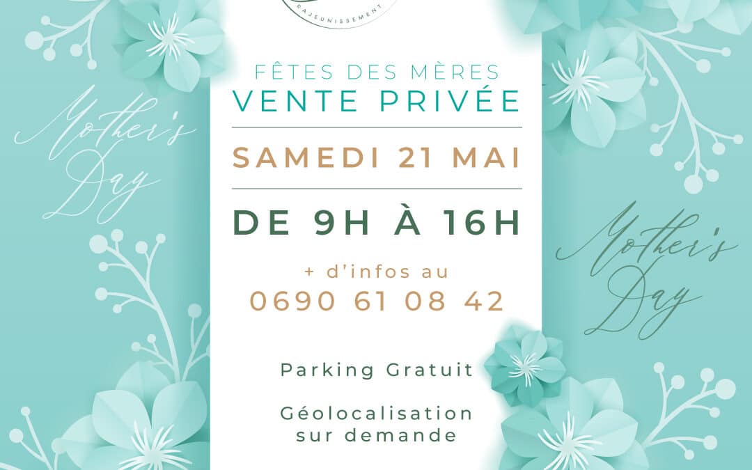 Ventes privées Fête des Mères